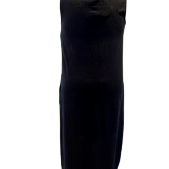 Women's Dolores sleeveless Green and Black Maxi Dress Perfect - Picture 7 of 9